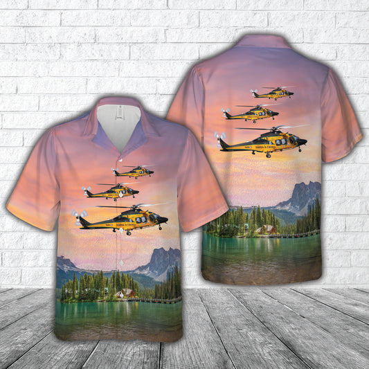 Italy - Guardia di Finanza Agusta-Westland UH-169A Hawaiian Shirt
