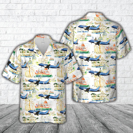 Italy ITA Airways Airbus A319-111 Hawaiian Shirt