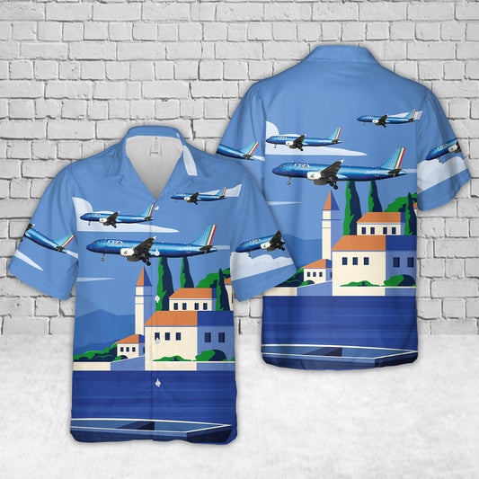 Italy ITA Airways Airbus A320-216 Hawaiian Shirt