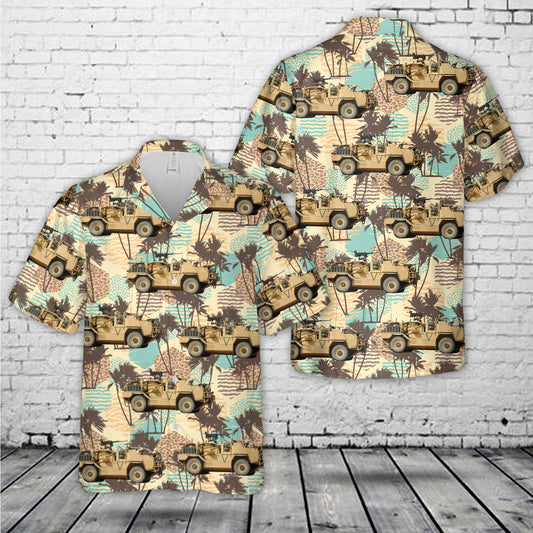 Jackal Armoured Vehicle Hawaiian Shirt