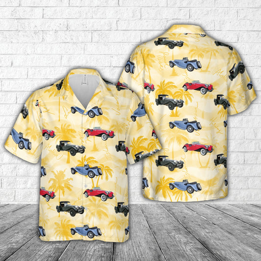 Jaguar SS 100 1937 Hawaiian Shirt