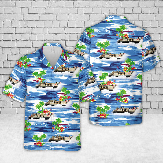 Japanese Maritime Self-Defense Force Landing Craft, Air Cushioned (LCAC) 2104 Hawaiian Shirt