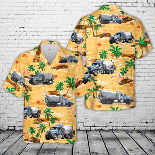 Jenna Concrete Mack Granite mixer Hawaiian Shirt