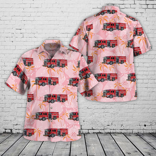 Jim Thorpe, Pennsylvania, Penn Forest Township Volunteer Fire Company No.1 Hawaiian Shirt