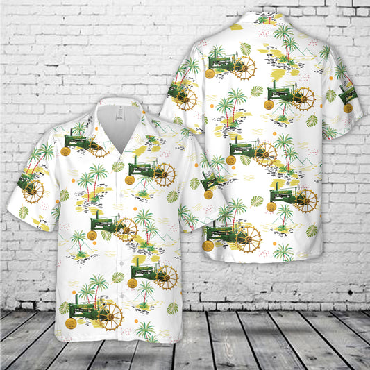 John Deere B (1935-1938) Tractor Hawaiian Shirt