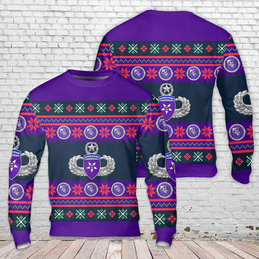Joint Communications Support Element (Airborne) (JCSE) Christmas AOP Sweater