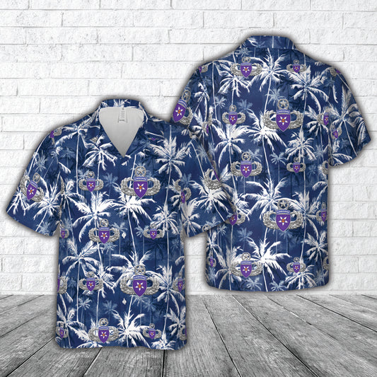 Joint Communications Support Element (Airborne) (JCSE) Hawaiian Shirt