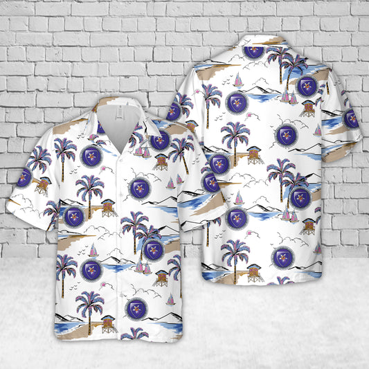 Joint Communications Support Element (Airborne) (JCSE) Hawaiian Shirt