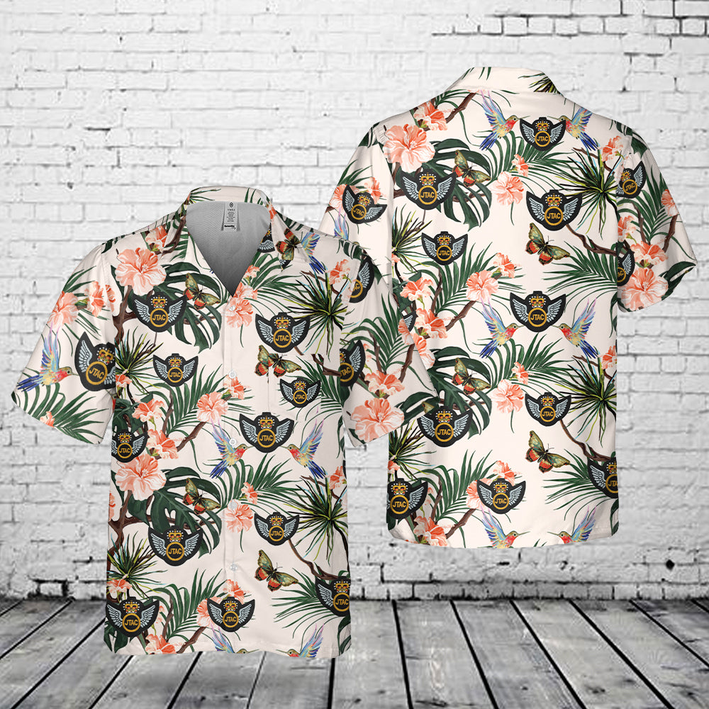 Joint Terminal Attack Controller JTAC Qualification Badge British Army Pocket Hawaiian Shirt