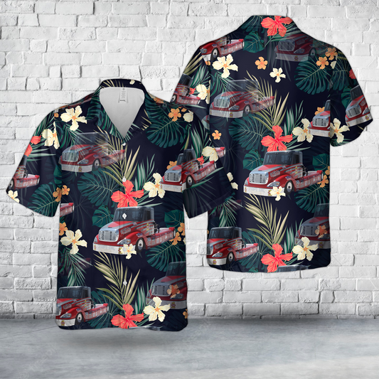 Joint Venture V16 Freightliner Hawaiian Shirt