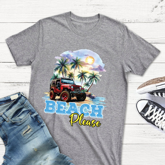 Jp Beach Please Classic Unisex T-Shirt Gildan 5000 (Made In US) NLMP0606PT10