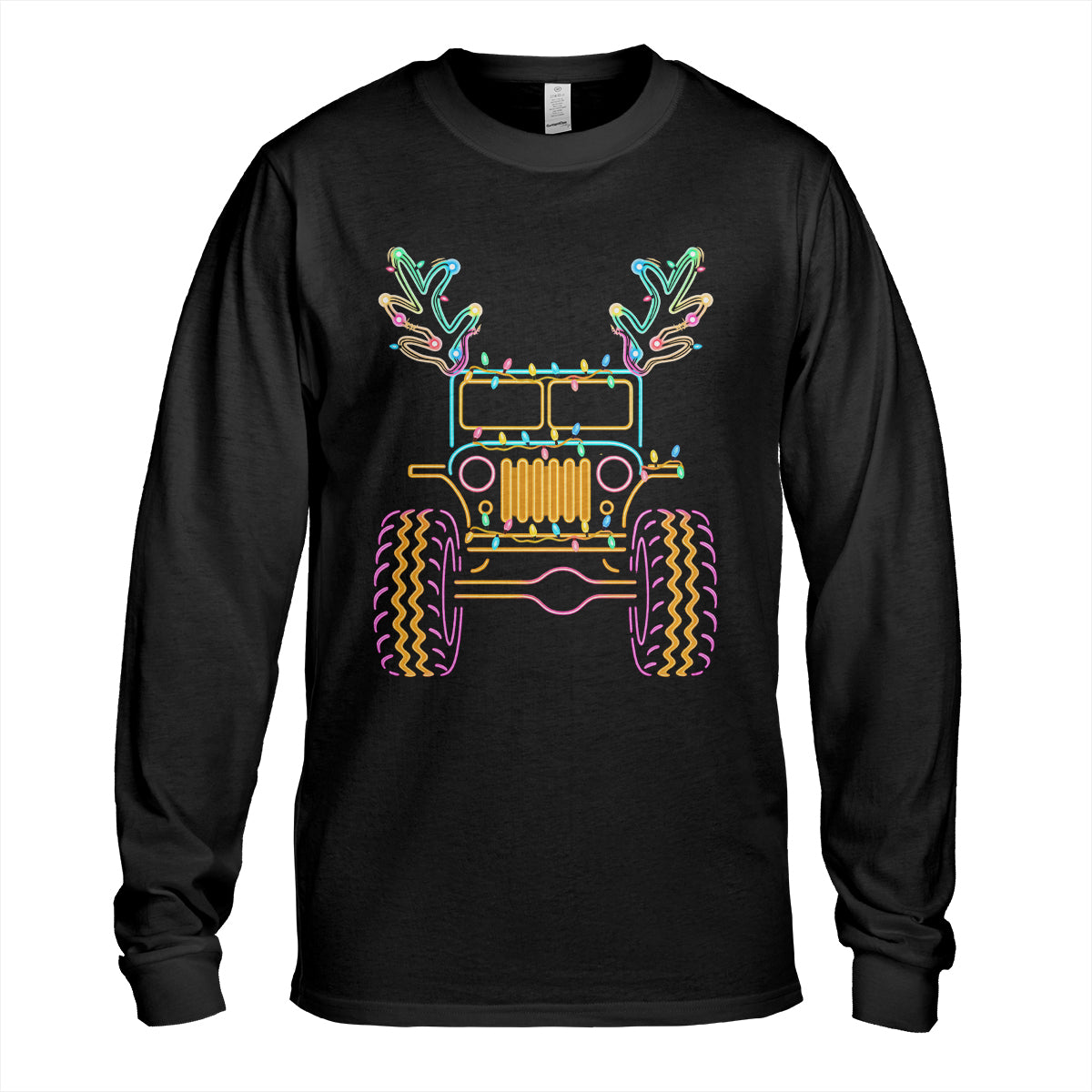 Jp Christmas Neon Long Sleeve T-shirt