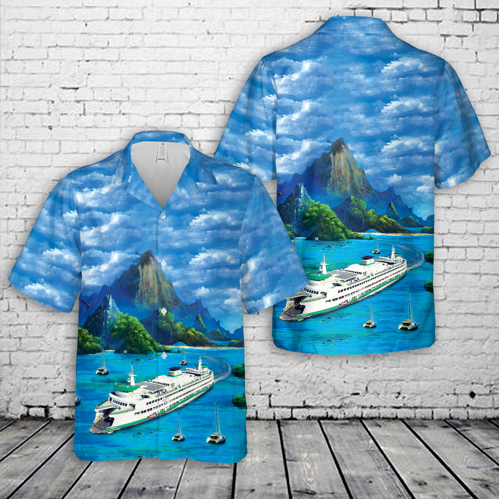 Jumbo Mark II class ferry MV Wenatchee Hawaiian Shirt