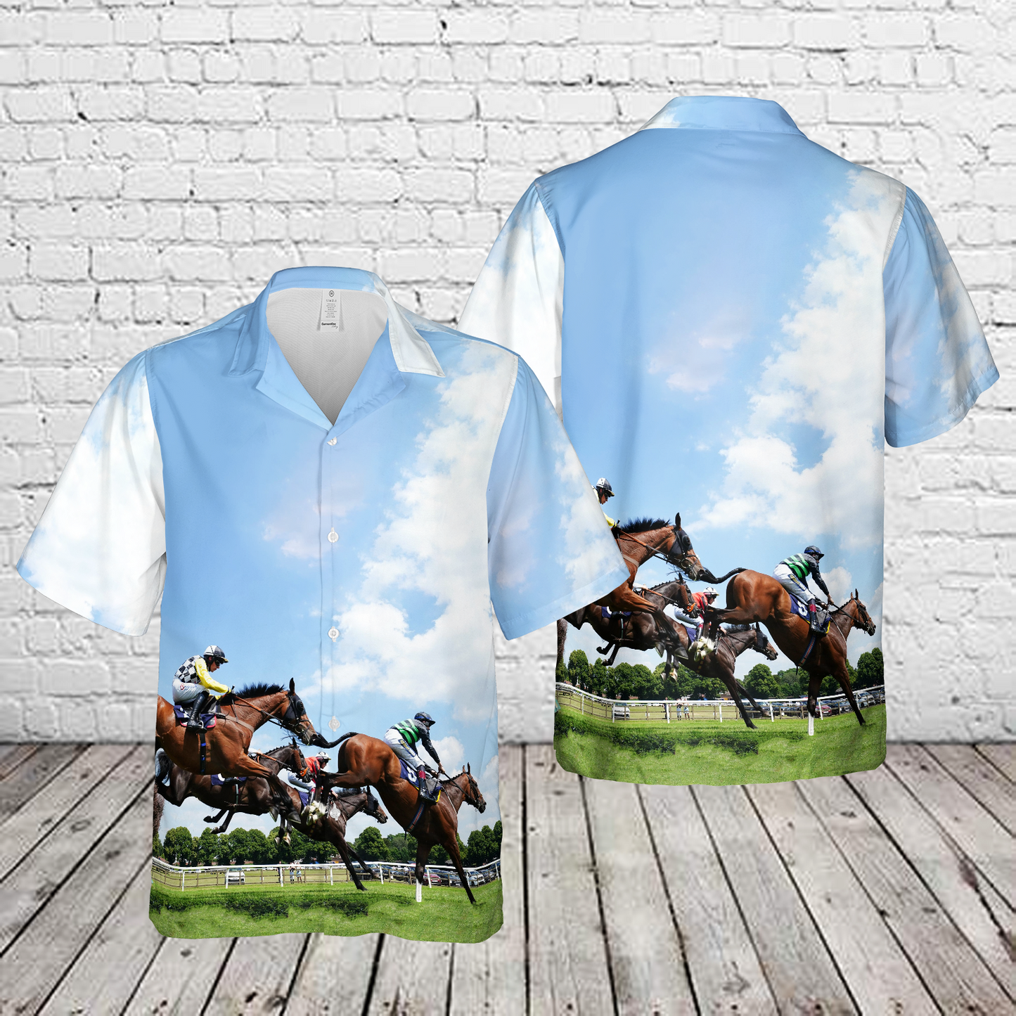 Jump Racing Hawaiian Shirt