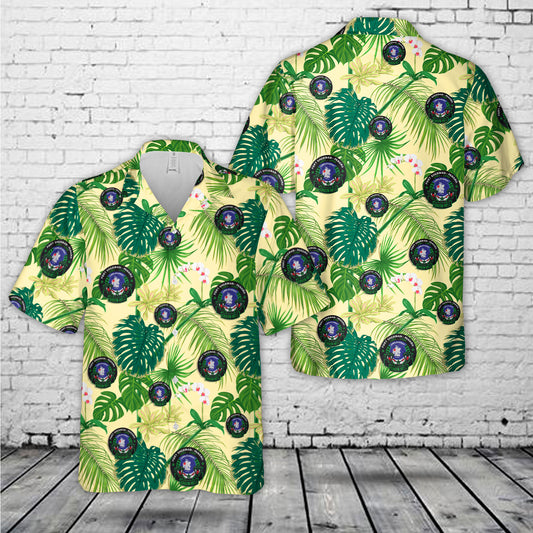 Jungle Expert School - Fort Sherman, Panama - Green Hell Hawaiian Shirt
