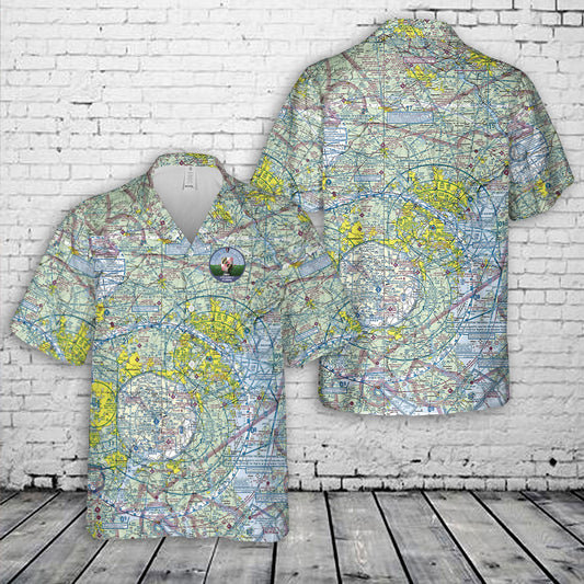 KBWI airspace Hawaiian Shirt