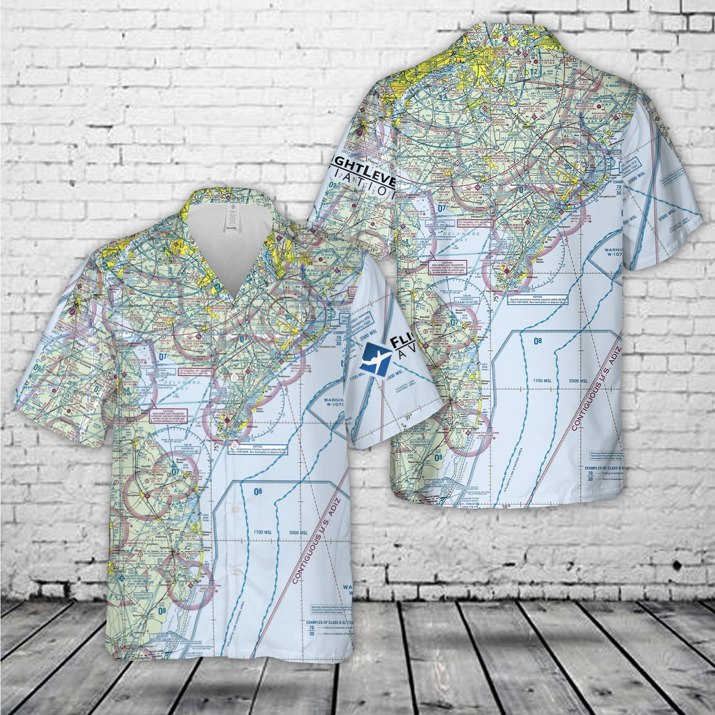 KWWD Airport Code Hawaiian Shirt