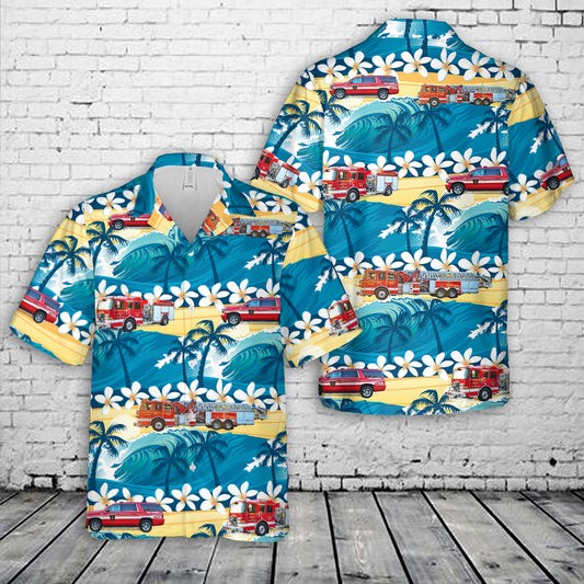 Kalamazoo, Michigan, Kalamazoo Twp Fire Department Hawaiian Shirt