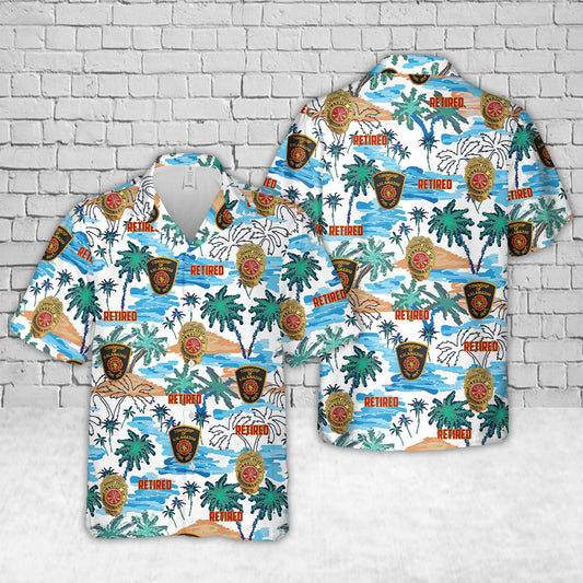 Kalamazoo, Michigan, Kalamazoo Twp Fire Department Hawaiian Shirt