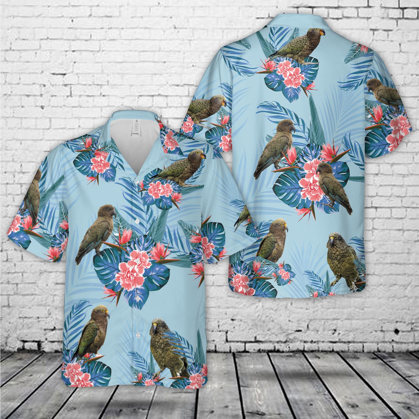 Kea Bird New Zealand Hawaiian Shirt