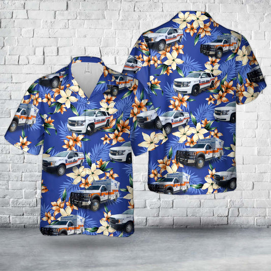 Kenedy, Texas, Karnes County EMS Hawaiian Shirt