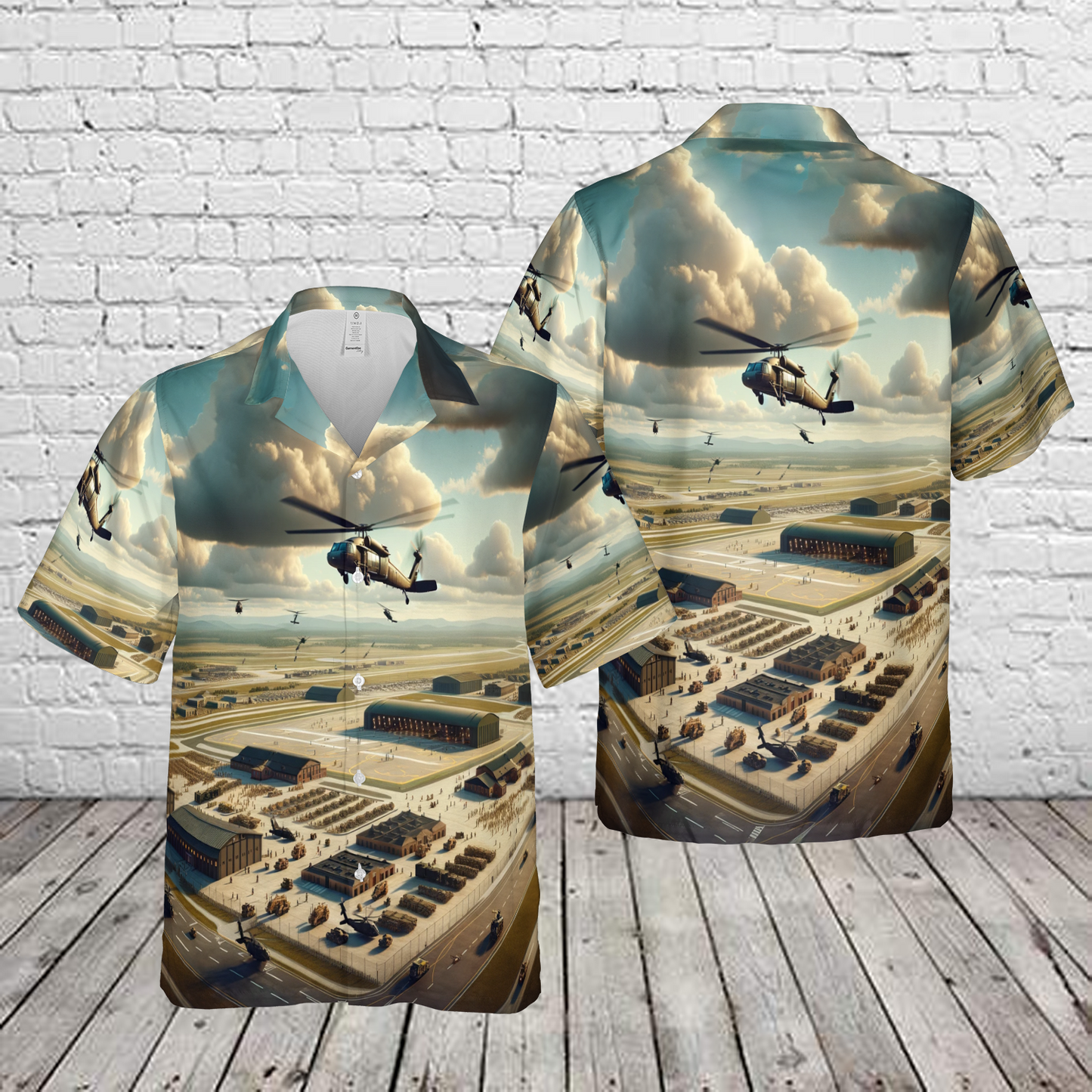 Kentucky-Tennessee, Fort Campbell military base Hawaiian Shirt