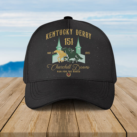 Kentucky Derby Churchill Downs 2025 Baseball Cap