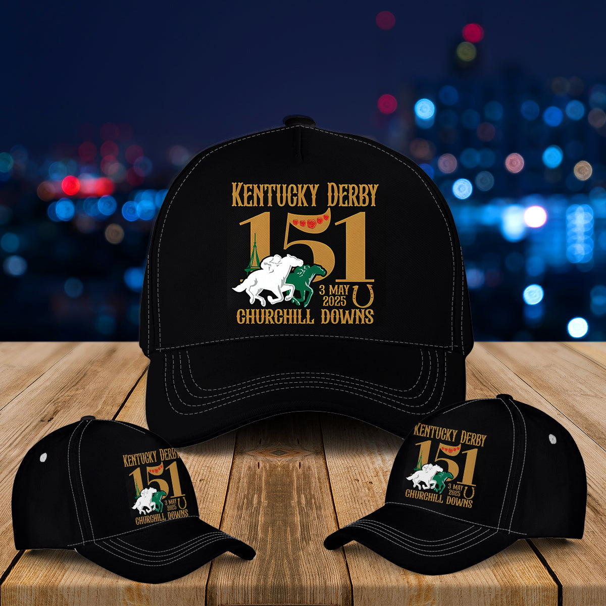 Kentucky Derby Race 2025 Baseball Cap