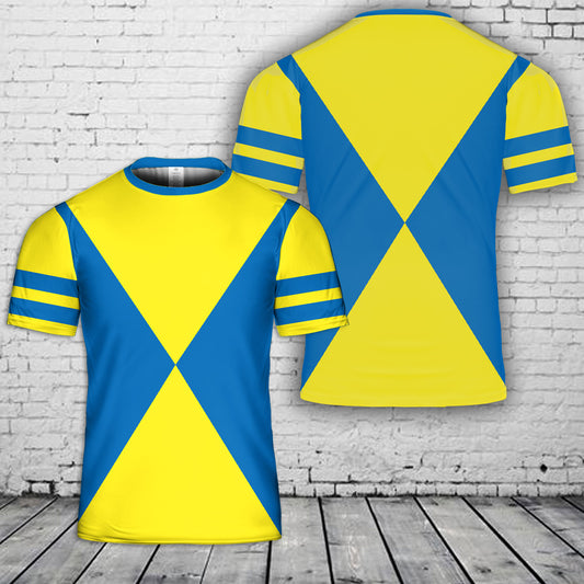 Kentucky Derby Winners' Silks 2000-2009 3D T-Shirt