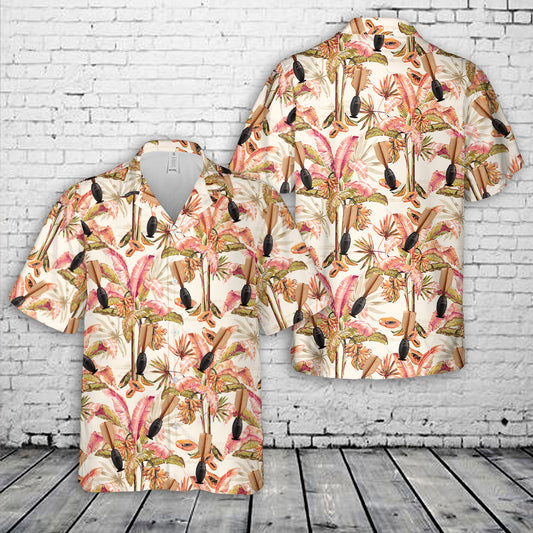 Ketchum Hand Grenade Hawaiian Shirt