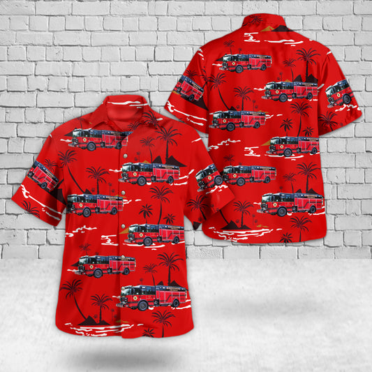 Kinderhook, New York, Kinderhook Fire Company Hawaiian Shirt