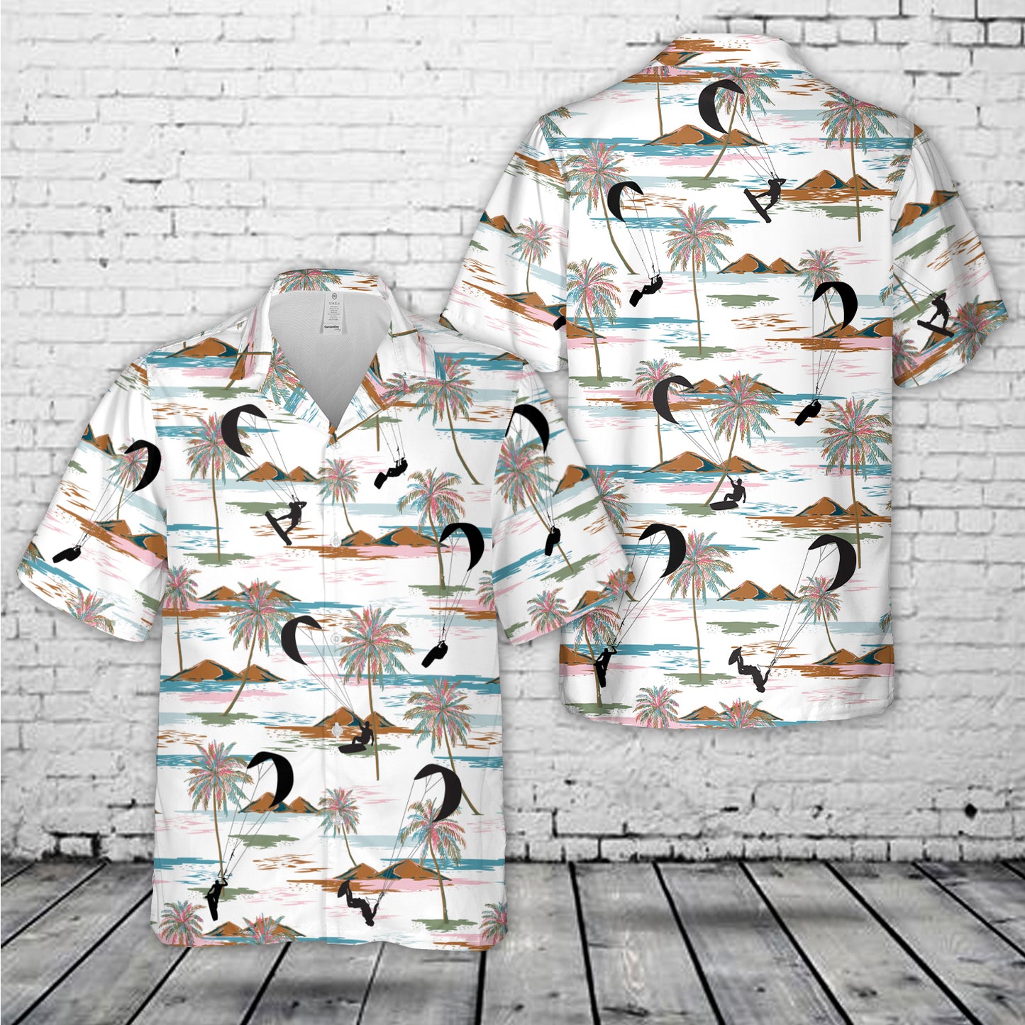Kitesurfing Hawaiian Shirt