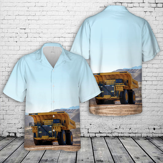 Komatsu 980E 4 mining dump truck Hawaiian Shirt