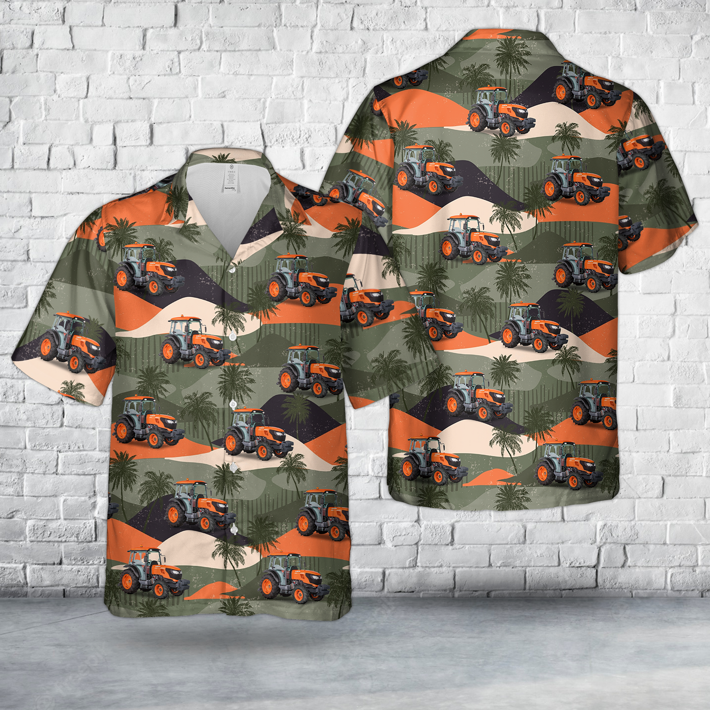 Kubota M5001 Hawaiian Shirt