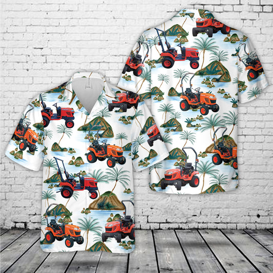 Kubota Tractor BX2350 Hawaiian Shirt