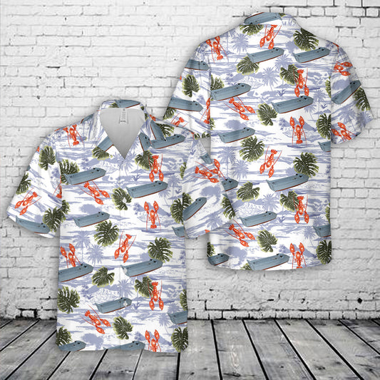 LCVP Higgins Boat World War II landing craft Hawaiian Shirt