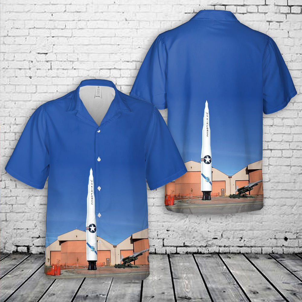 LGM-30 Minuteman III nuclear missile Hawaiian Shirt