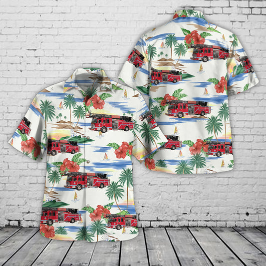 Lake Hopatcong, New Jersey, Jefferson Township Fire Department No.2 Hawaiian Shirt
