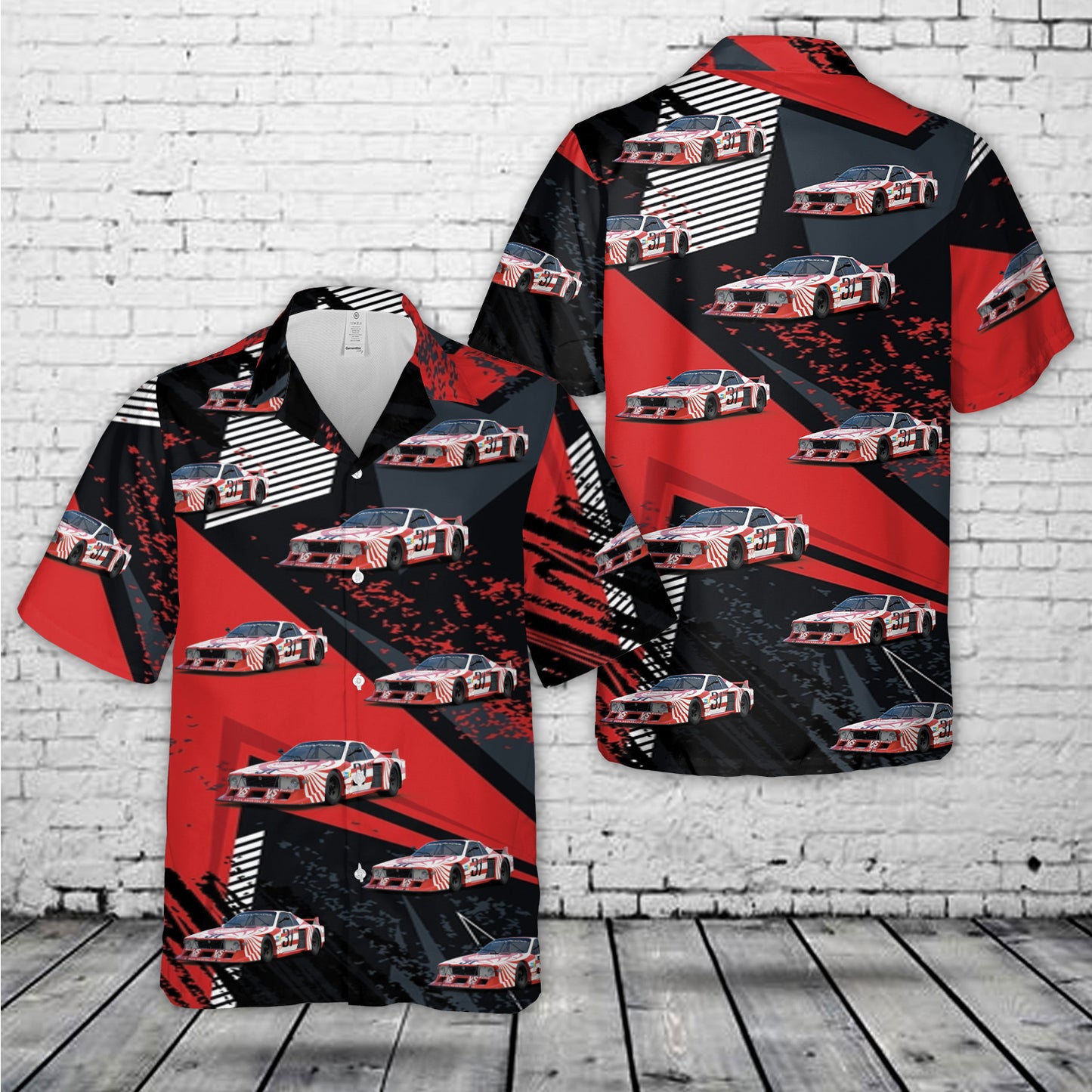 Lancia #31 Lancia Corse Beta Montecarlo Turbo Hawaiian Shirt