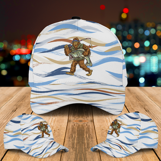 Largemouth Bass Fishing Baseball Cap