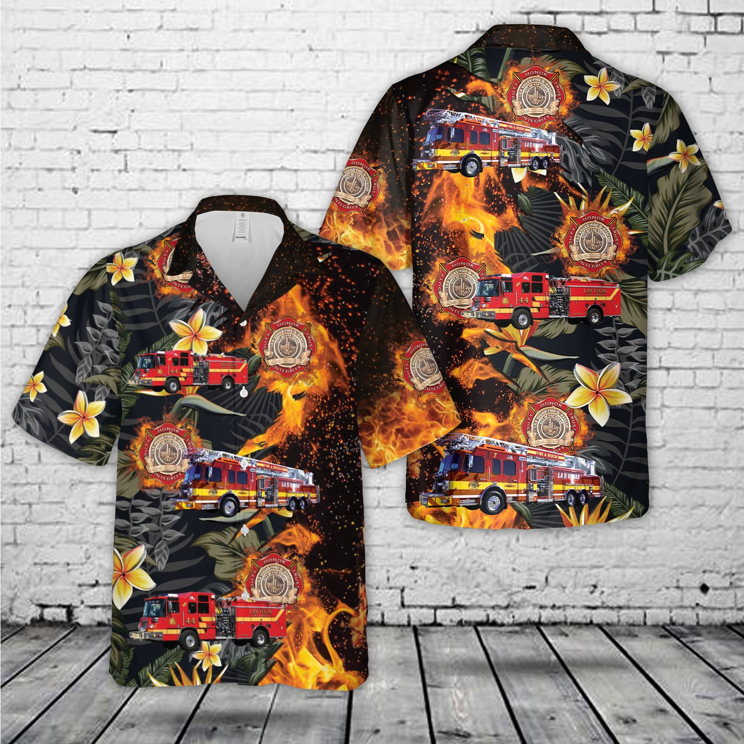 Las Vegas Fire & Rescue Hawaiian Shirt