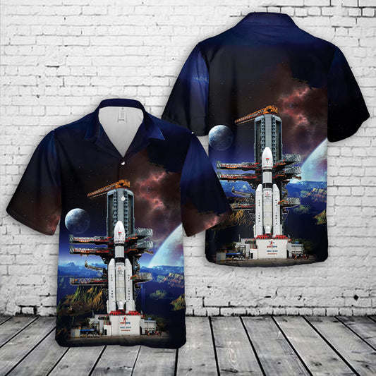 Launch Vehicle Mark-3 Hawaiian Shirt
