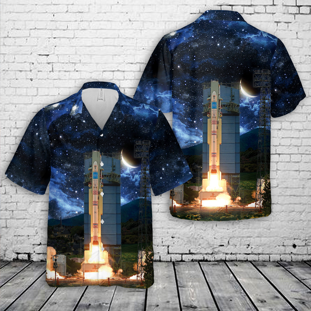 Launch of SSLV-D1 Hawaiian Shirt