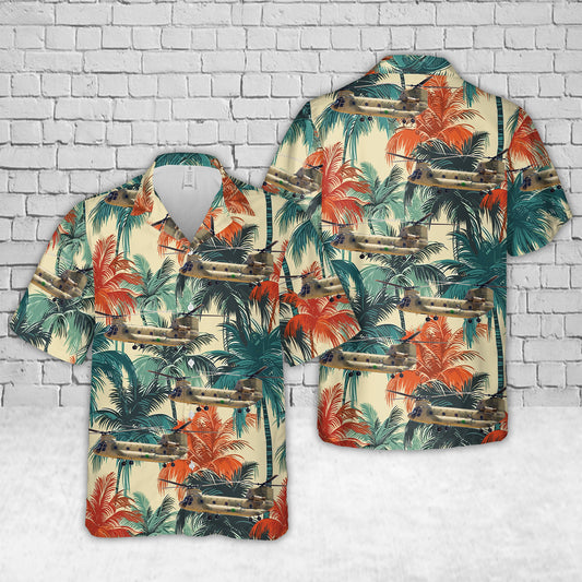 Libyan Air Force CH-47 Hawaiian Shirt