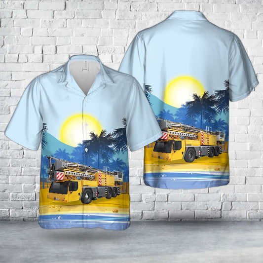 Liebherr Telescopic Mobile Cranes MK 73-3.1 mobile construction crane Hawaiian Shirt