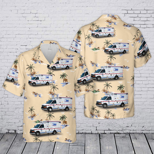 Lincoln County EMS Hawaiian Shirt
