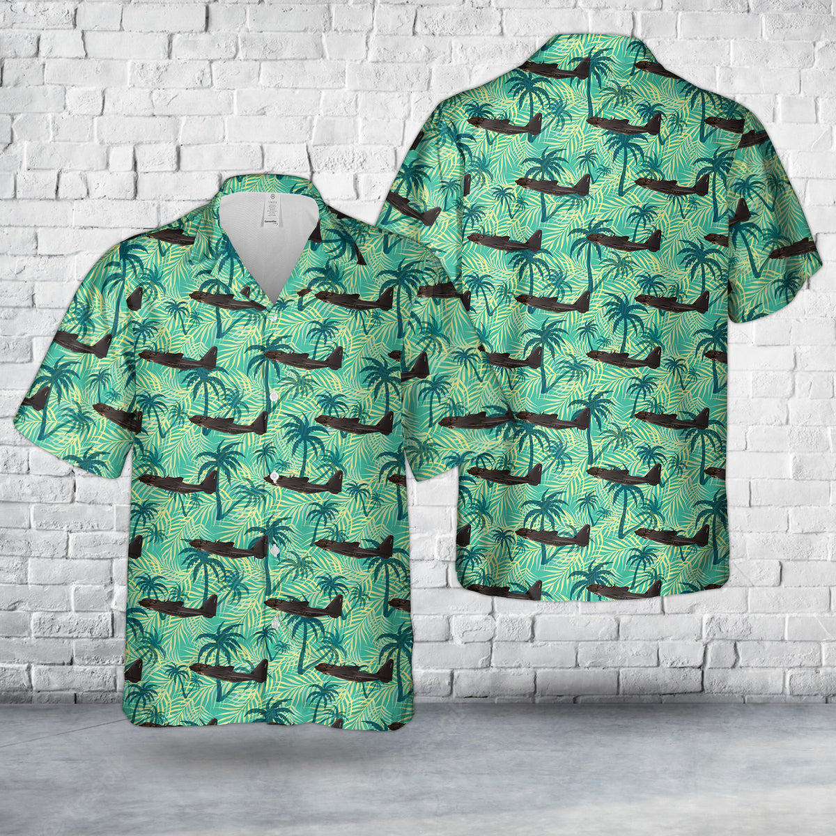 Lockheed C-130J-SOF Special Mission Aircraft Hawaiian Shirt