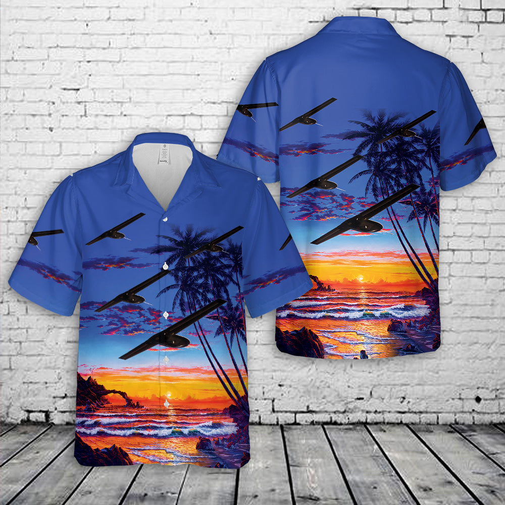 Lockheed Martin RQ-3 DarkStar Hawaiian Shirt