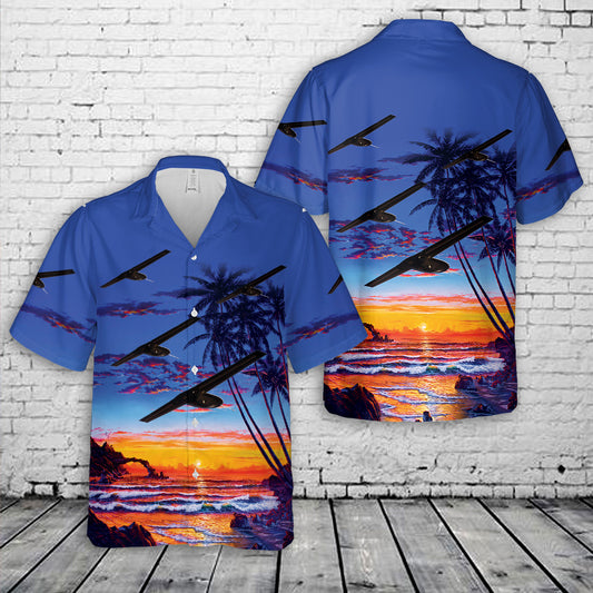 Lockheed Martin RQ-3 DarkStar Hawaiian Shirt