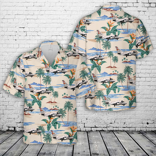 Lockheed S-3 Viking VS-41 Shamrocks - NAS North Island, CA (BuNo 159731) Hawaiian Shirt